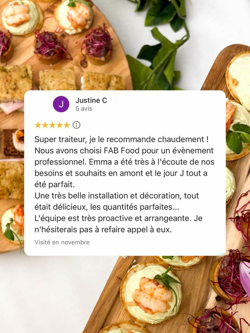 Instagram post from fabevent. This post is in position 4.